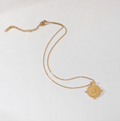 18K Gold Plated Star Sun Pendant Necklace
